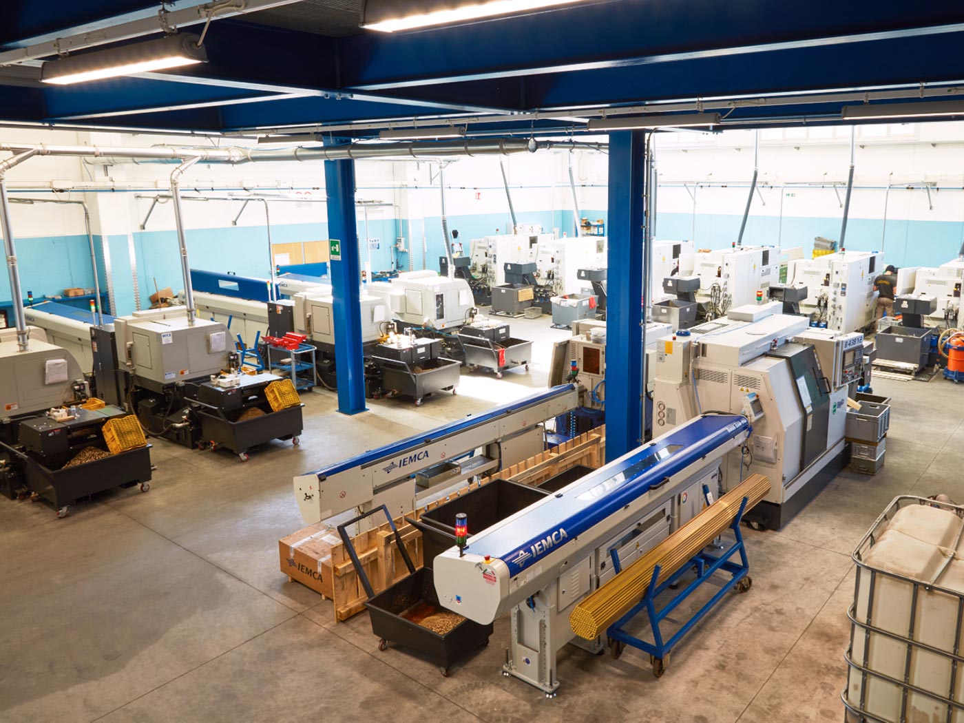 Parco macchine torni CNC